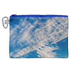 Clouds Sky Scene Canvas Cosmetic Bag (xl) by Celenk