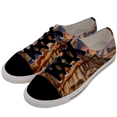 Canyon Dramatic Landscape Sky Men s Low Top Canvas Sneakers by Celenk