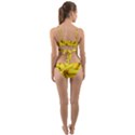 Yellow Banana Fruit Vegetarian Natural Wrap Around Bikini Set View2