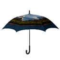 Island God Rays Sky Nature Sea Hook Handle Umbrellas (Small) View3