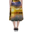 Landscape Lake Sun Sky Nature Folding Skater Skirt View2