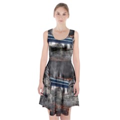 Destruction City Building Racerback Midi Dress by Celenk