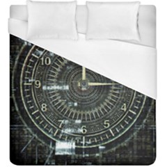 Time Machine Science Fiction Future Duvet Cover (king Size)