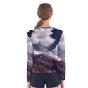 Mountain Sky Landscape Hill Rock Women s Long Sleeve Tee View2