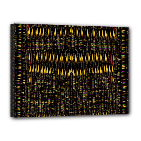 Hot As Candles And Fireworks In The Night Sky Canvas 16  X 12  by pepitasart