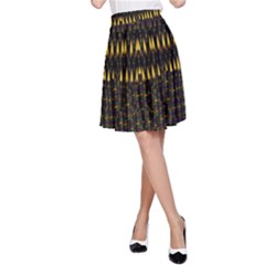 Hot As Candles And Fireworks In The Night Sky A-line Skirt by pepitasart