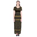 Hot As Candles And Fireworks In The Night Sky Short Sleeve Maxi Dress View1