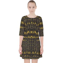 Hot As Candles And Fireworks In The Night Sky Pocket Dress