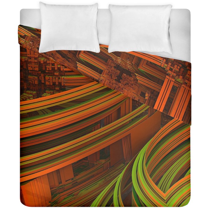 Science Fiction Technology Duvet Cover Double Side (California King Size)