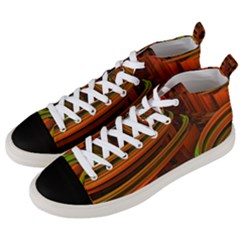 Science Fiction Technology Men s Mid-top Canvas Sneakers by Celenk