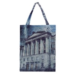 Storm Rain Lightning Weather Classic Tote Bag