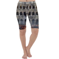 Colosseum Italy Landmark Coliseum Cropped Leggings 