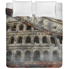 Colosseum Italy Landmark Coliseum Duvet Cover Double Side (California King Size)