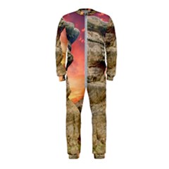 Rocks Landscape Sky Sunset Nature Onepiece Jumpsuit (kids)