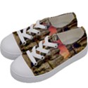 Rocks Landscape Sky Sunset Nature Kids  Low Top Canvas Sneakers View2