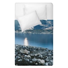 Shore Mountain Water Landscape Duvet Cover Double Side (single Size)