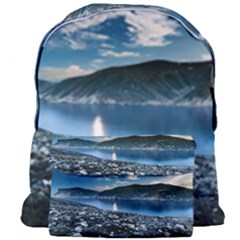 Shore Mountain Water Landscape Giant Full Print Backpack