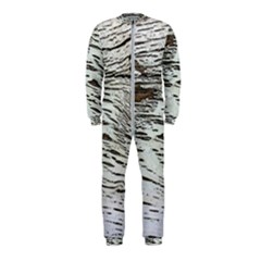 Wood Knot Fabric Texture Pattern Rough Onepiece Jumpsuit (kids) by Celenk