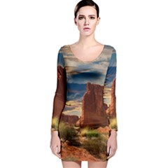 Bryce Canyon Usa Canyon Bryce Long Sleeve Bodycon Dress by Celenk