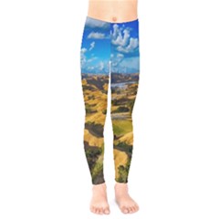 Hills Countryside Landscape Rural Kids  Legging