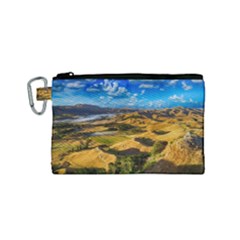 Hills Countryside Landscape Rural Canvas Cosmetic Bag (small)