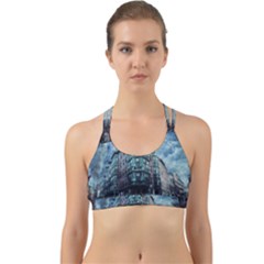 Storm Weather Thunderstorm Nature Back Web Sports Bra