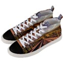 Railway Track Travel Railroad Men s Mid-Top Canvas Sneakers View2