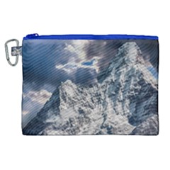 Mountain Snow Winter Landscape Canvas Cosmetic Bag (xl) by Celenk