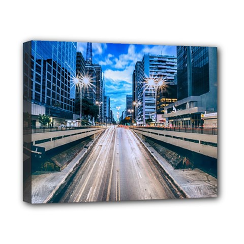 Urban Street Cityscape Modern City Canvas 10  X 8  by Celenk