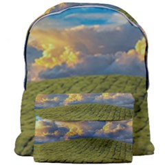 Sunrise Hills Landscape Nature Sky Giant Full Print Backpack