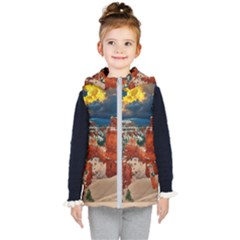 Snow Landscape Winter Cold Nature Kid s Puffer Vest