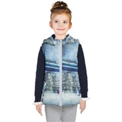 Storm Weather Nature Thunderstorm Kid s Puffer Vest