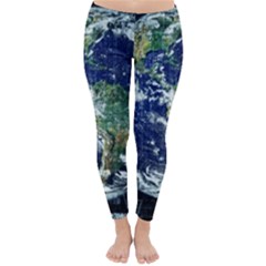 Earth Internet Globalisation Classic Winter Leggings by Celenk