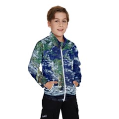 Earth Internet Globalisation Wind Breaker (kids) by Celenk