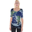 Earth Internet Globalisation Wide Neckline Tee View1