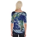 Earth Internet Globalisation Wide Neckline Tee View2