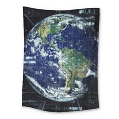 Earth Internet Globalisation Medium Tapestry by Celenk