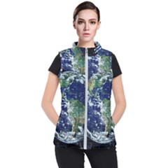 Earth Internet Globalisation Women s Puffer Vest