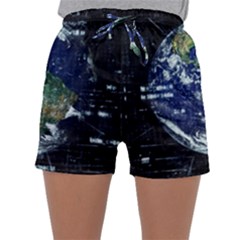 Earth Internet Globalisation Sleepwear Shorts by Celenk