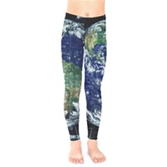 Earth Internet Globalisation Kids  Legging by Celenk