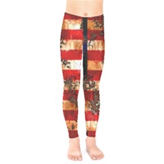 American Flag Usa Symbol National Kids  Legging