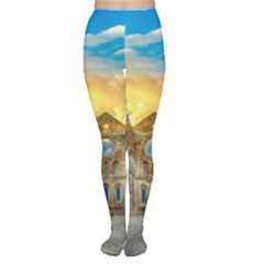 Abbey Ruin Architecture Medieval Women s Tights by Celenk