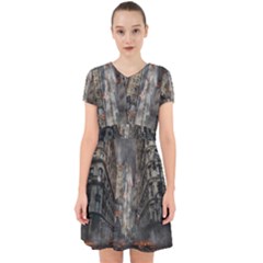 Destruction War Conflict Death Adorable In Chiffon Dress by Celenk