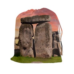 Stonehenge Ancient England Drawstring Pouches (xxl) by Celenk