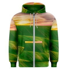 Hills Countryside Sky Rural Men s Zipper Hoodie by Celenk