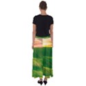 Hills Countryside Sky Rural Flared Maxi Skirt View2