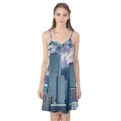 Tower Blocks Skyscraper City Modern Camis Nightgown by Celenk