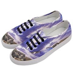 Mountain Snow Landscape Winter Women s Classic Low Top Sneakers by Celenk