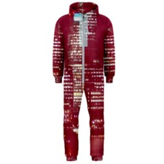 London England City Hooded Jumpsuit (men)  by Celenk