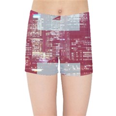 London England City Kids Sports Shorts by Celenk